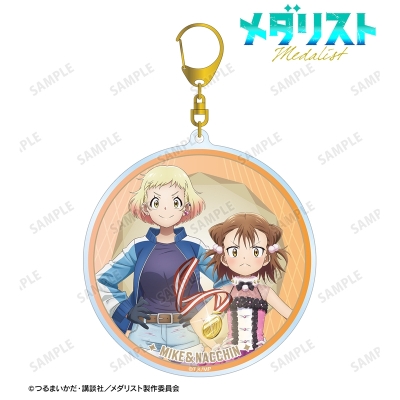 【アルマビアンカ】TVアニメ「メダリスト」 三家田涼佳＆那智鞠緒 BIGアクリルキーホルダー