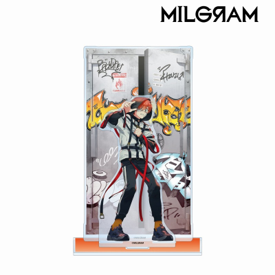 【アルマビアンカ】MILGRAM -ミルグラム- フータ『バックドラフト』 ジャケットイラストver. アクリルジオラマ