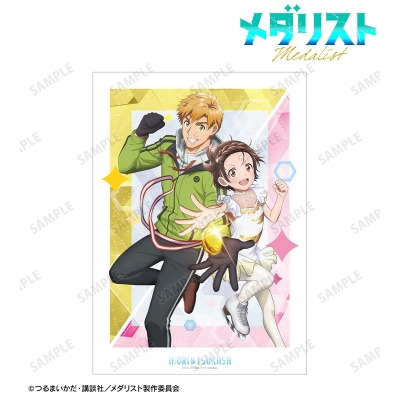 【アルマビアンカ】TVアニメ「メダリスト」 結束いのり＆明浦路 司 ペアビジュアル A3マット加工ポスター