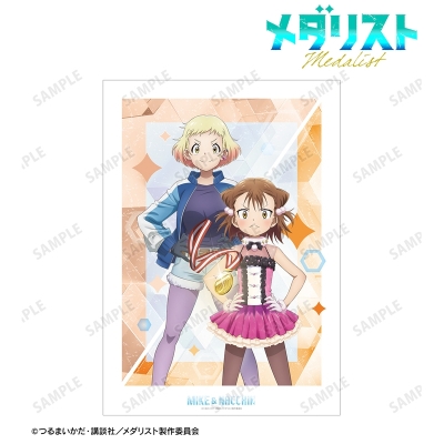 【アルマビアンカ】TVアニメ「メダリスト」 三家田涼佳＆那智鞠緒 ペアビジュアル A3マット加工ポスター