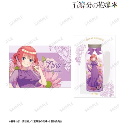 【アルマビアンカ】五等分の花嫁＊ 描き下ろし 中野二乃 ハーバリウムver. ポストカード2枚セット
