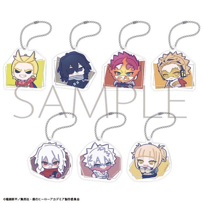 【ムービック】僕のヒーローアカデミア アクリルキーホルダーコレクション/ぬいパル すきっぷ 1BOX入数：7