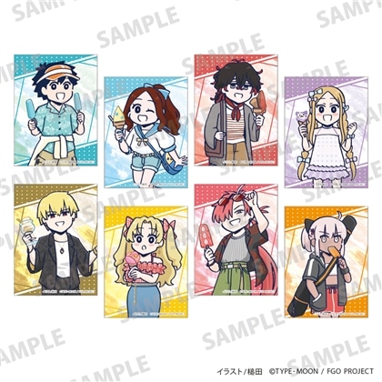 【KADOKAWA】「Fate/Grand Order 藤丸立香はわからない」トレーディングステッカー 1BOX入数：8