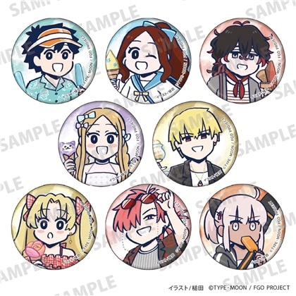 【KADOKAWA】「Fate/Grand Order 藤丸立香はわからない」トレーディング缶バッジ 1BOX入数：8