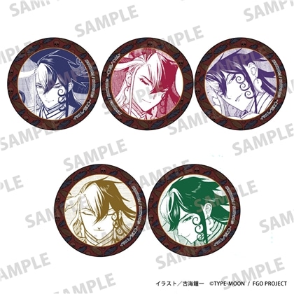 【KADOKAWA】「Fate/Grand Order 英霊伝承異聞 ～蘆屋道満～」トレーディング缶バッジ 1BOX入数：5