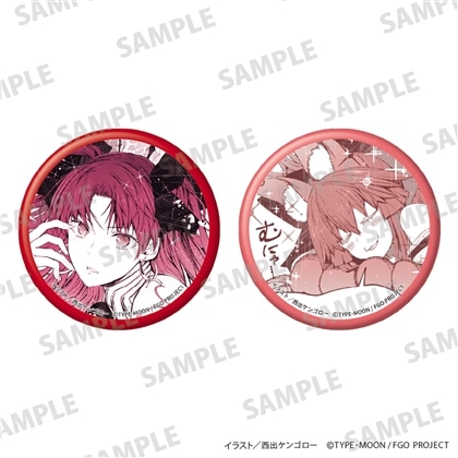 【KADOKAWA】「Fate/Grand Order -Epic of Remnant- 亜種特異点EX 深海電脳楽土 SE.RA.PH」缶バッジセット A