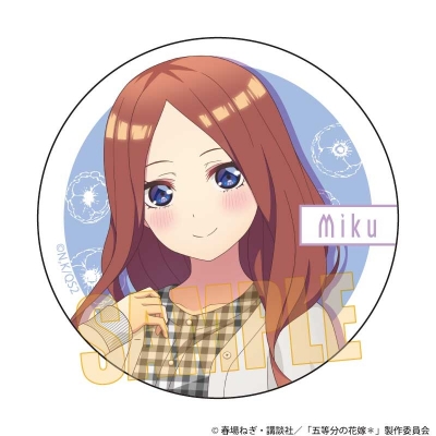 【ベルハウス】トレーディング缶バッジ 五等分の花嫁＊/5年後も五つ子はずっといっしょver. 1BOX入数：5