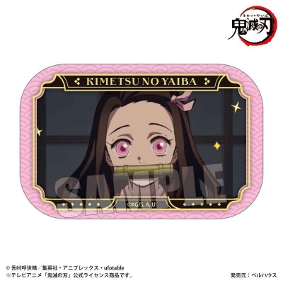 【ベルハウス】メモリーズスクエア缶バッジ Part2 アニメ「鬼滅の刃」/竈門 禰豆子(立志編ver.)