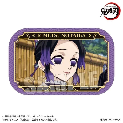 【ベルハウス】メモリーズスクエア缶バッジ Part2 アニメ「鬼滅の刃」/胡蝶 しのぶ(立志編ver.)