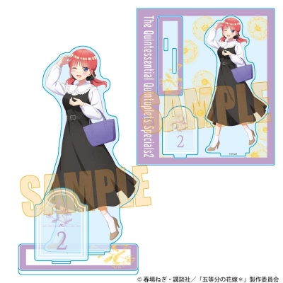 【ベルハウス】アクリルスタンド 五等分の花嫁＊/中野 二乃 5年後も五つ子はずっといっしょver.