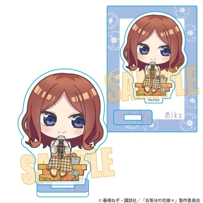 【ベルハウス】ミニスタンド 五等分の花嫁＊/中野 三玖 5年後も五つ子はずっといっしょver.
