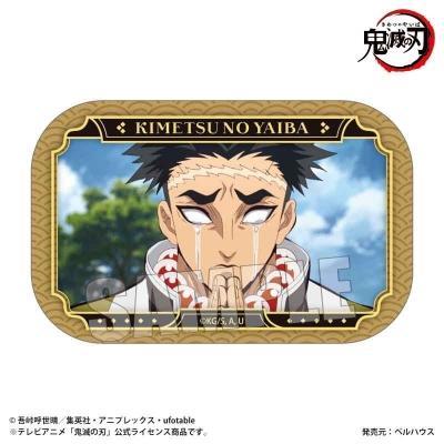 【ベルハウス】メモリーズスクエア缶バッジ Part2 アニメ「鬼滅の刃」/悲鳴嶼 行冥(立志編ver.)