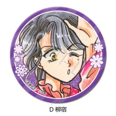 【シンクイノベーション】ふしぎ遊戯 丸形缶バッジ(57mm) D 柳宿