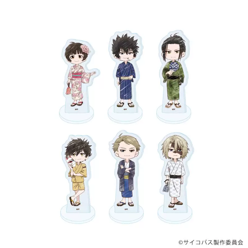 【A3】アクリルぷちスタンド「劇場版 PSYCHO-PASS サイコパス PROVIDENCE」02/浴衣ver. ブラインド(全6種)(グラフアートイラスト) 1BOX入数：6