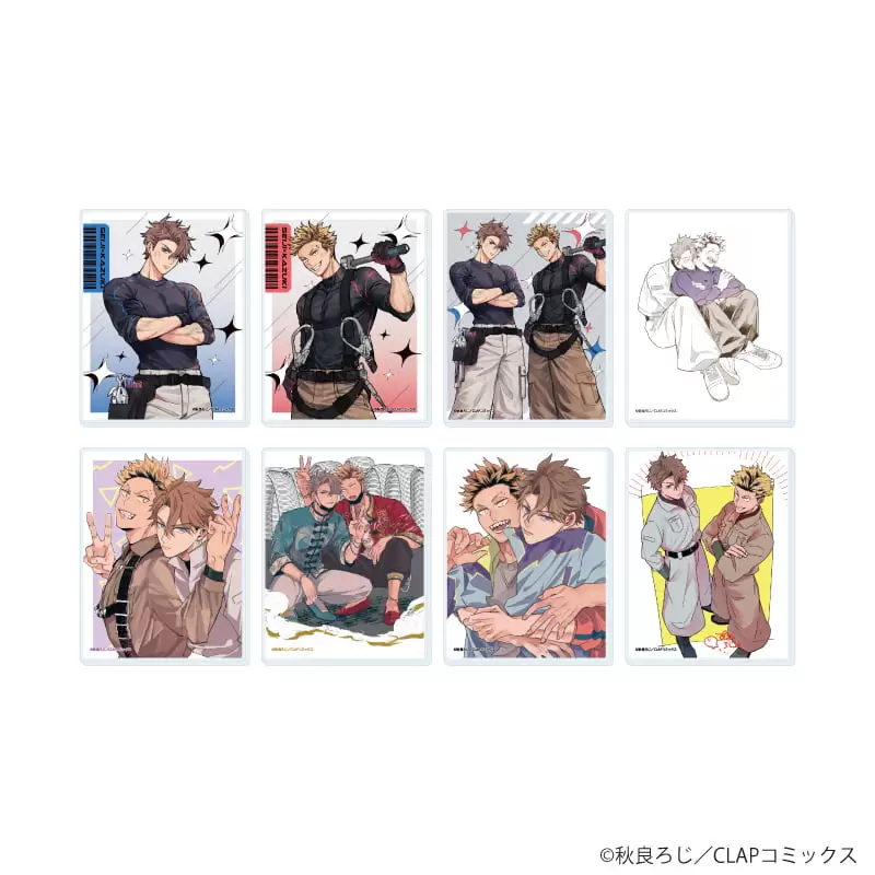 【A3】アクリルカード「絶対！お前のほうがかわいいくせに」01/ブラインド(全8種)(公式＆描き下ろしイラスト) 1BOX入数：8