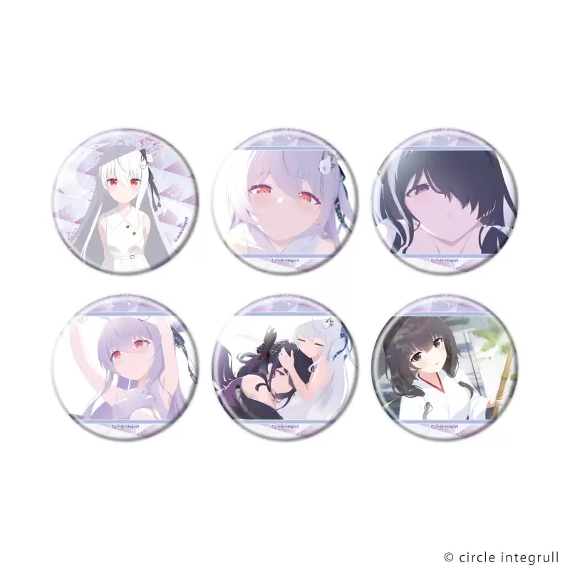 【A3】缶バッジ「カタネガイ」01/ブラインド(全6種)(公式イラスト) 1BOX入数：6