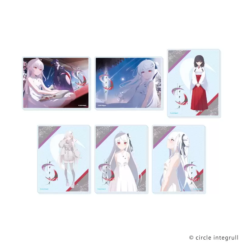 【A3】アクリルカード「カタネガイ」01/ブラインド(全6種)(公式イラスト) 1BOX入数：6