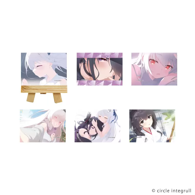 【A3】キャンバスボードミニ「カタネガイ」01/ブラインド(全6種)(場面写イラスト) 1BOX入数：6