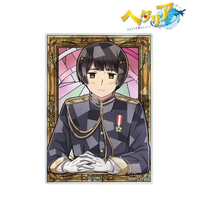 【アルマビアンカ】アニメ「ヘタリア World★Stars」 日本 Aure Glass アクリルカード