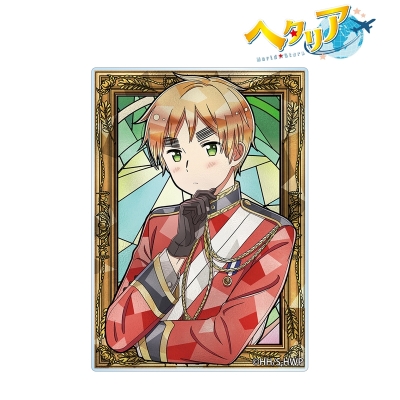 【アルマビアンカ】アニメ「ヘタリア World★Stars」 イギリス Aure Glass アクリルカード