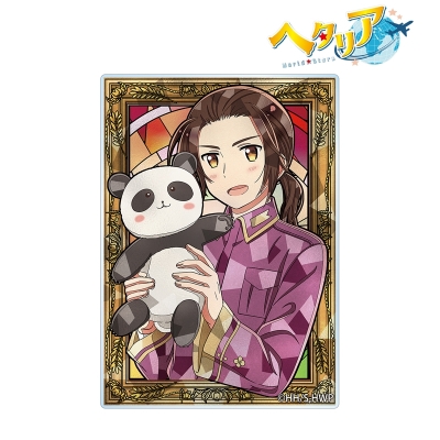 【アルマビアンカ】アニメ「ヘタリア World★Stars」 中国 Aure Glass アクリルカード