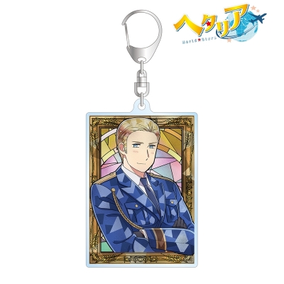 【アルマビアンカ】アニメ「ヘタリア World★Stars」 ドイツ Aure Glass アクリルキーホルダー