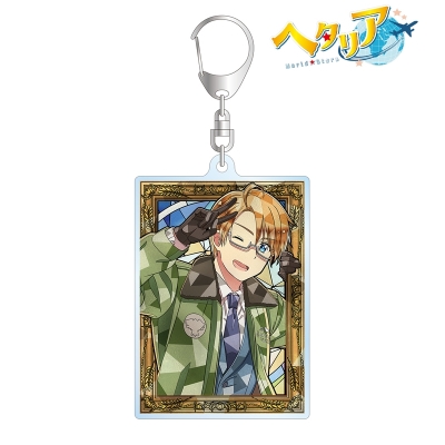 【アルマビアンカ】アニメ「ヘタリア World★Stars」 アメリカ Aure Glass アクリルキーホルダー