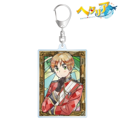 【アルマビアンカ】アニメ「ヘタリア World★Stars」 イギリス Aure Glass アクリルキーホルダー