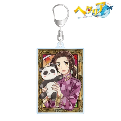 【アルマビアンカ】アニメ「ヘタリア World★Stars」 中国 Aure Glass アクリルキーホルダー