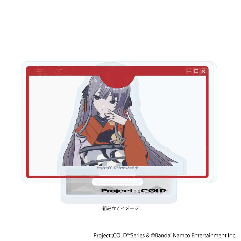 【A3】アクリルスタンドプレート「「Project：；COLD」シリーズ」01/風張 美聡(公式イラスト)