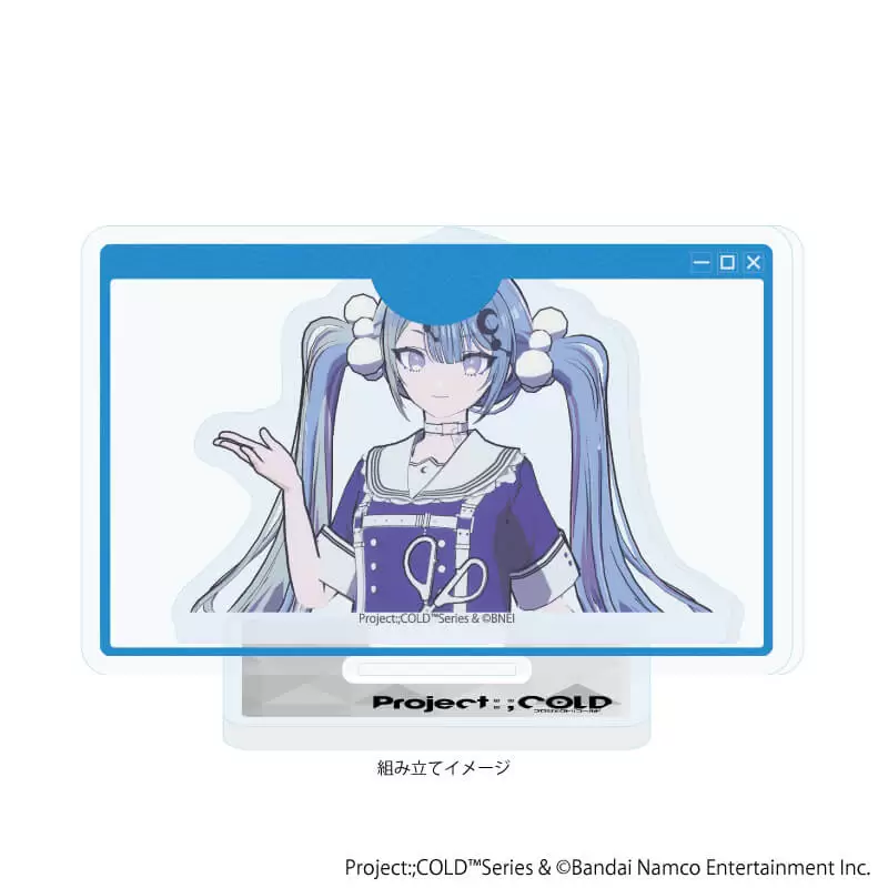 【A3】アクリルスタンドプレート「「Project：；COLD」シリーズ」02/吉永 瑠奈(公式イラスト)