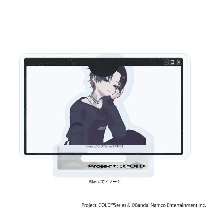 【A3】アクリルスタンドプレート「「Project：；COLD」シリーズ」03/花崎 薫(公式イラスト)