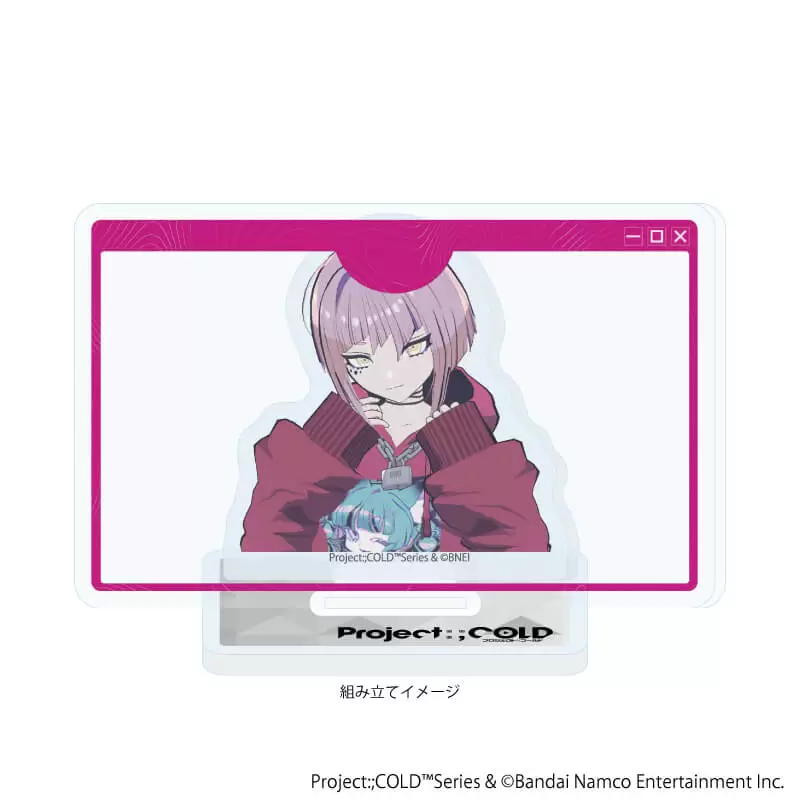 【A3】アクリルスタンドプレート「「Project：；COLD」シリーズ」05/墨田 季楽々(公式イラスト)