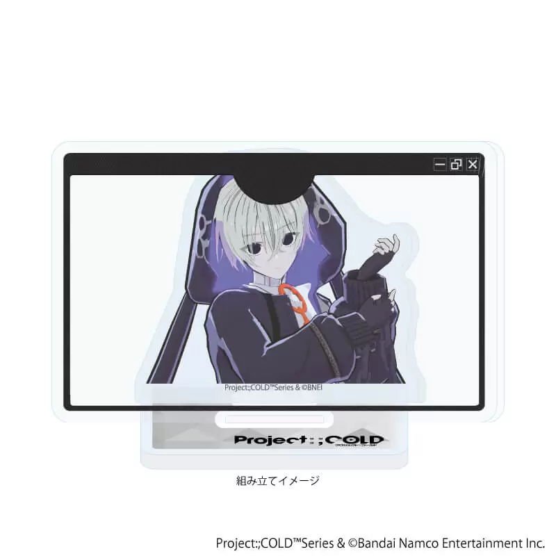 【A3】アクリルスタンドプレート「「Project：；COLD」シリーズ」06/イオリ・ハートフィールド(公式イラスト)