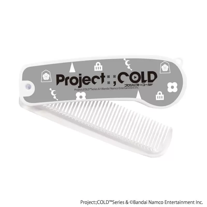 【A3】折りたたみコーム「「Project：；COLD」シリーズ」01/ロゴデザイン