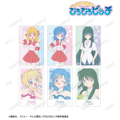 【アルマビアンカ】アニメ「ぴちぴちピッチ」 イラストカード6枚セット vol.2