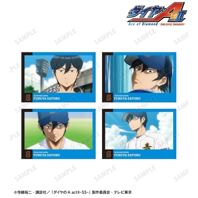 【アルマビアンカ】TVアニメ『ダイヤのA actII -Second Season-』 降谷 暁 場面写ポストカード4枚セット