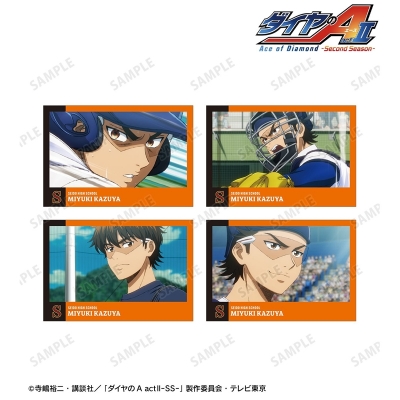 【アルマビアンカ】TVアニメ『ダイヤのA actII -Second Season-』 御幸 一也 場面写ポストカード4枚セット