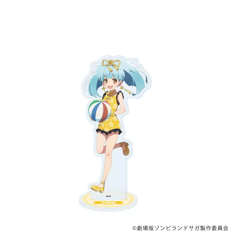 【A3】アクリルスタンド「劇場版『ゾンビランドサガ ゆめぎんがパラダイス』」13/星川リリィ チャイナ水着ver.(描き下ろしイラスト)