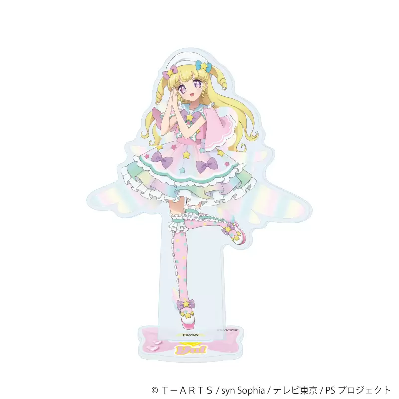 【A3】アクリルスタンド「プリティーシリーズ」08/夢川ゆい コーデアレンジver.(描き下ろしイラスト)