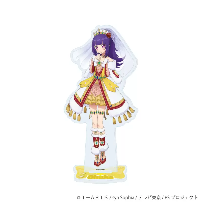 【A3】アクリルスタンド「プリティーシリーズ」11/華園しゅうか コーデアレンジver.(描き下ろしイラスト)