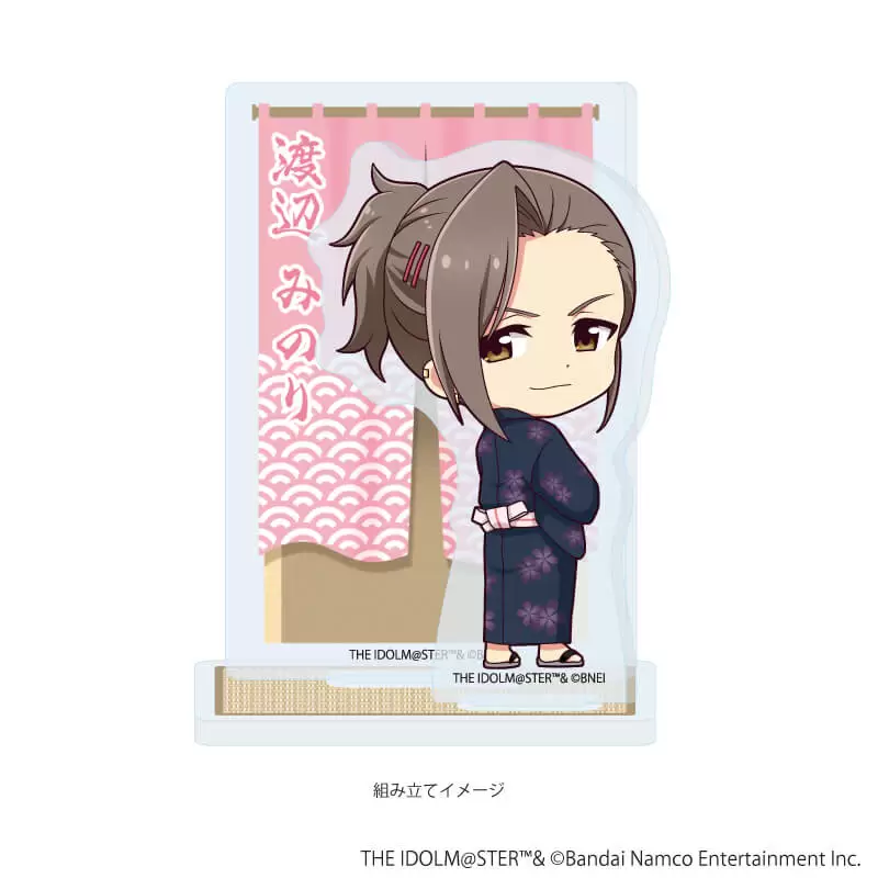 【A3】アクリルスタンドプレート「アイドルマスター SideM」11/渡辺みのり 浴衣ver.(ミニキャライラスト)