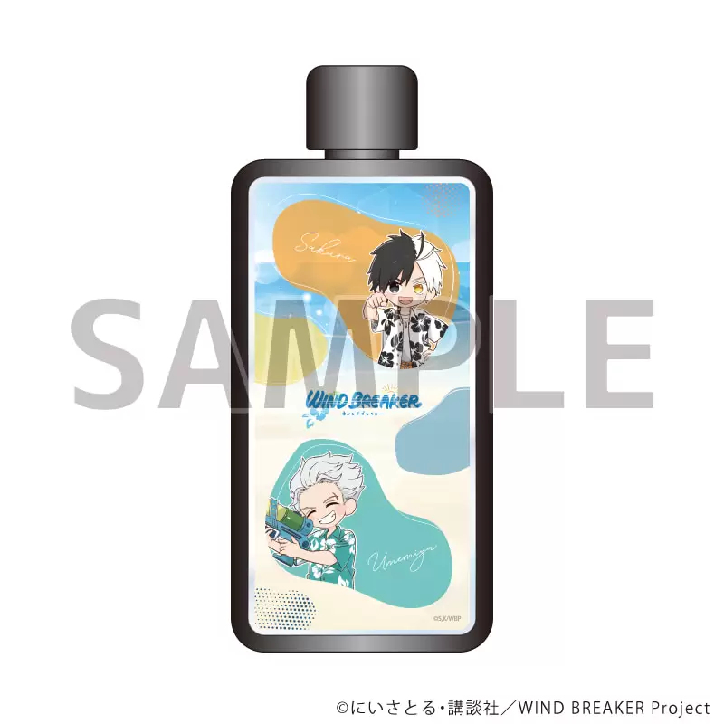 【A3】フレームスクエアボトル「TVアニメ『WIND BREAKER』」02/海遊びver.(グラフアートイラスト)