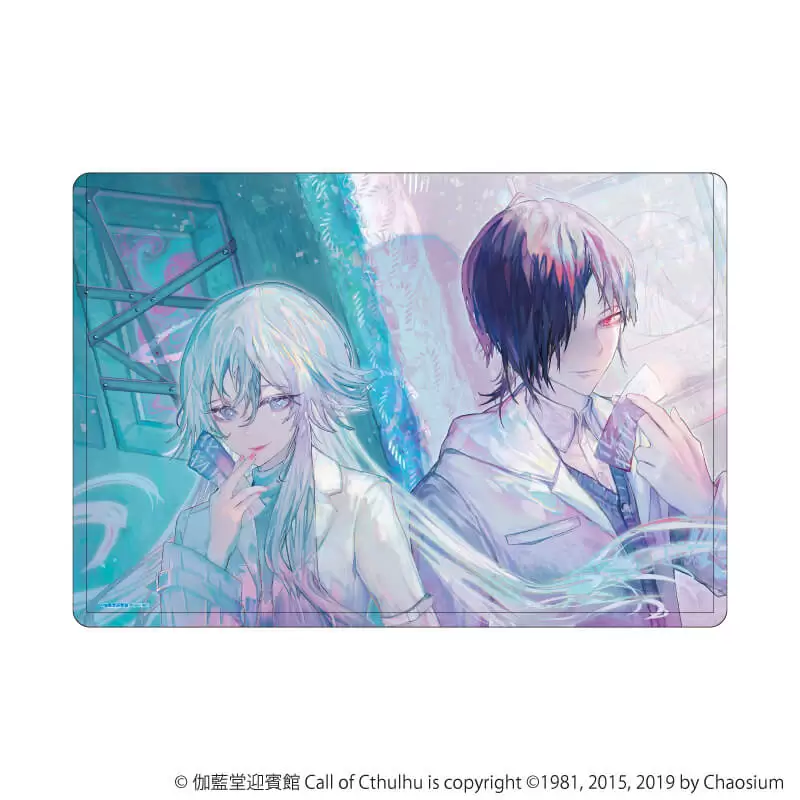 【A3】キャラクリアケース「タナトスは死に何を想う」02/トレーラー画像B(描き下ろしイラスト)