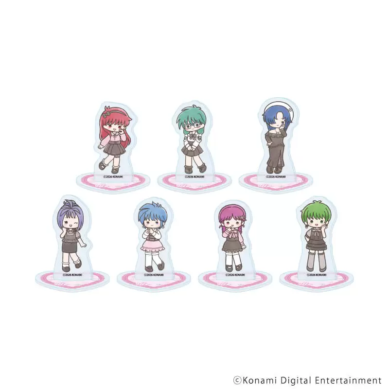 【A3】アクリルぷちスタンド「ときめきメモリアル」01/ダークガーリーver. ブラインド(全7種)(グラフアートイラスト) 1BOX入数：7