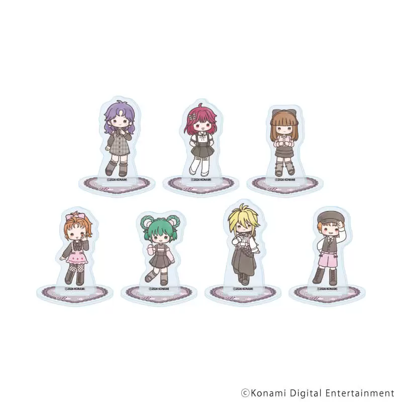 【A3】アクリルぷちスタンド「ときめきメモリアル」02/ダークガーリーver. ブラインド(全7種)(グラフアートイラスト) 1BOX入数：7