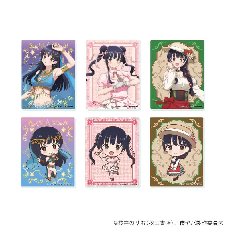【A3】アクリルカード「TVアニメ『僕の心のヤバイやつ』」02/ブラインド(全6種)(描き下ろし＆描き起こしイラスト) 1BOX入数：6