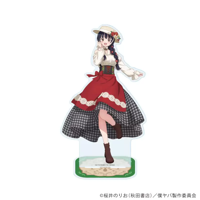 【A3】デカアクリルスタンド「TVアニメ『僕の心のヤバイやつ』」04/山田杏奈 伝統衣装ver. C(描き下ろしイラスト)