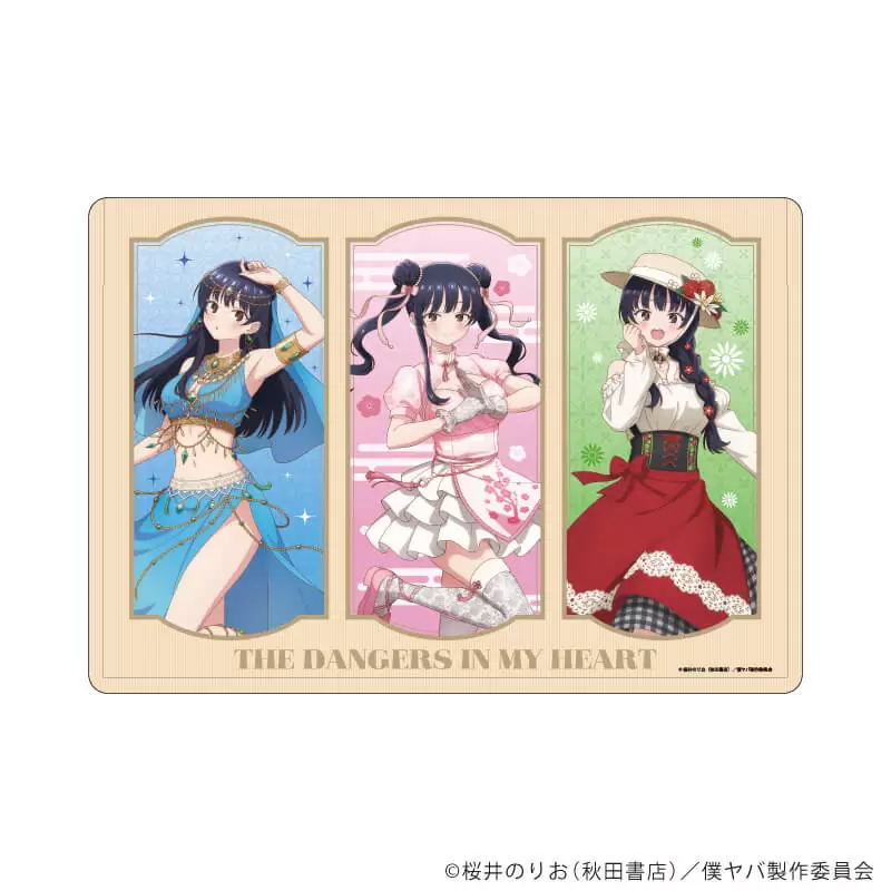 【A3】キャラクリアケース「TVアニメ『僕の心のヤバイやつ』」03/集合デザイン 伝統衣装ver.(描き下ろしイラスト)
