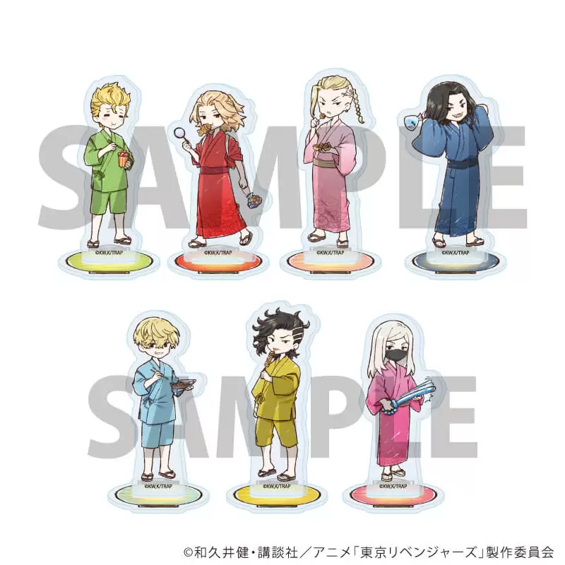 【A3】アクリルぷちスタンド「TVアニメ『東京リベンジャーズ』」24/花火大会ver. ブラインド(全7種)(グラフアートイラスト) 1BOX入数：7